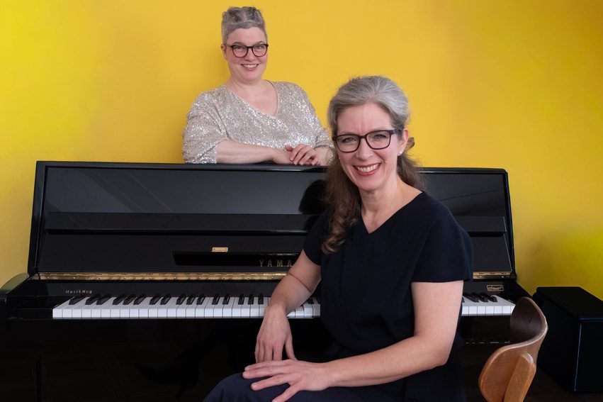 Duo Widmer Zollinger am Klavier